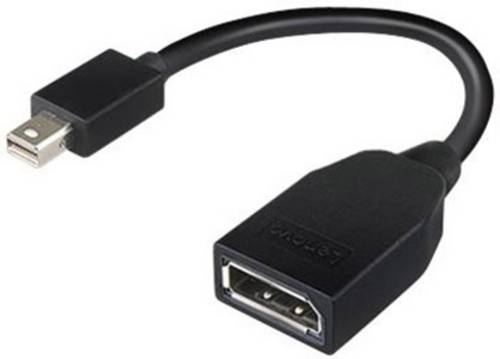 Lenovo 4X90L13971 Adapter [1x Mini-DisplayPort Stecker - 1x DisplayPort Buchse] Schwarz