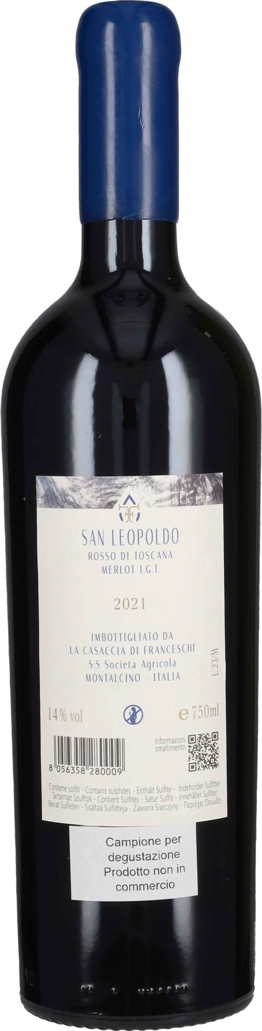 Merlot 'San Leopoldo' La Casaccia di Franceschi 2023