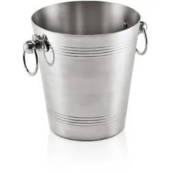 WAS Germany 4x Flaschenkühler 3,7 l, Aluminium silber