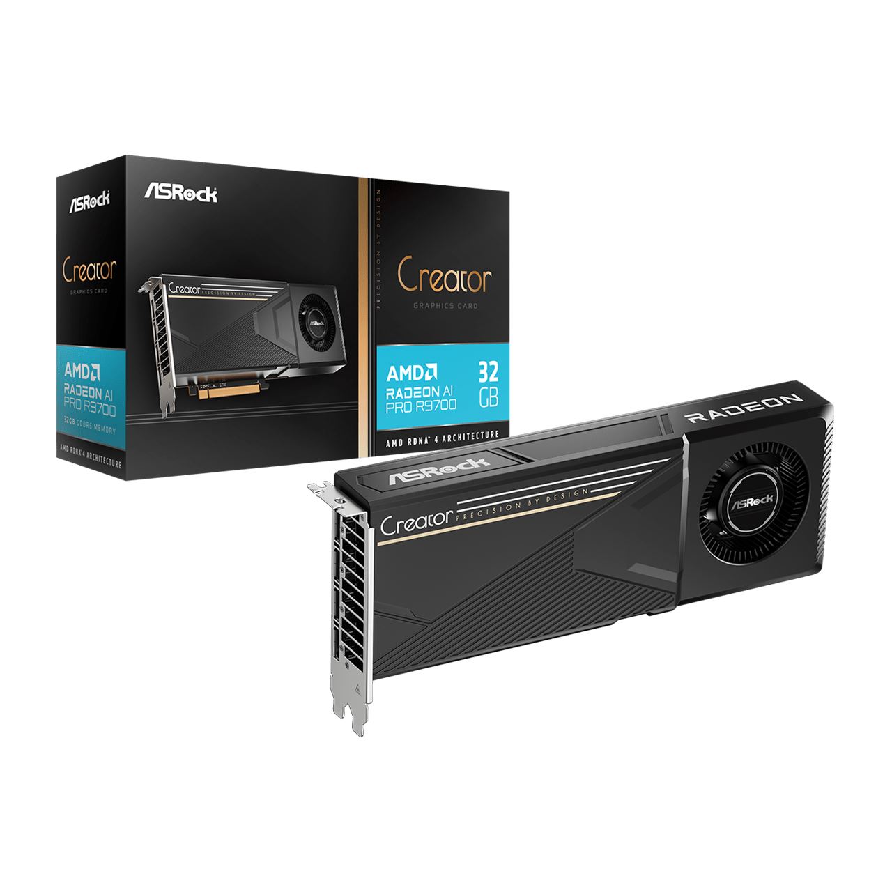 32GB ASRock Radeon AI Pro R9700 Creator