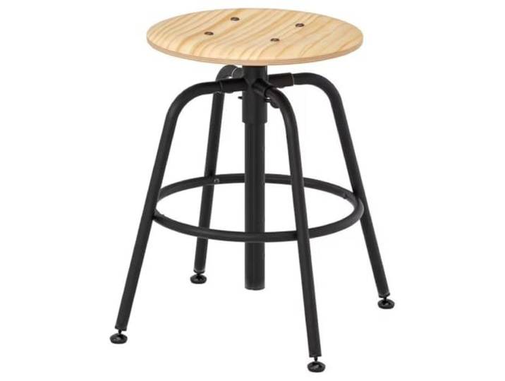 IKEA Kullaberg 103.636.51 Tabouret en pin Noir