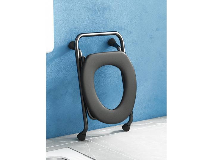 Chaise de toilette pliante portable, tabouret de toilette