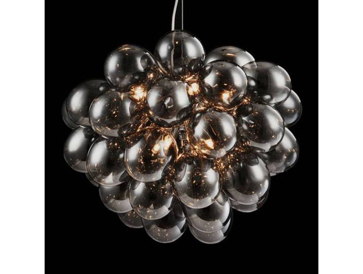 Maytoni Glas Hängelampe Balbo, dimmbar, alu / grau / zink, für Wohn- / Esszimmer, Glas, Modern, Pendelleuchte