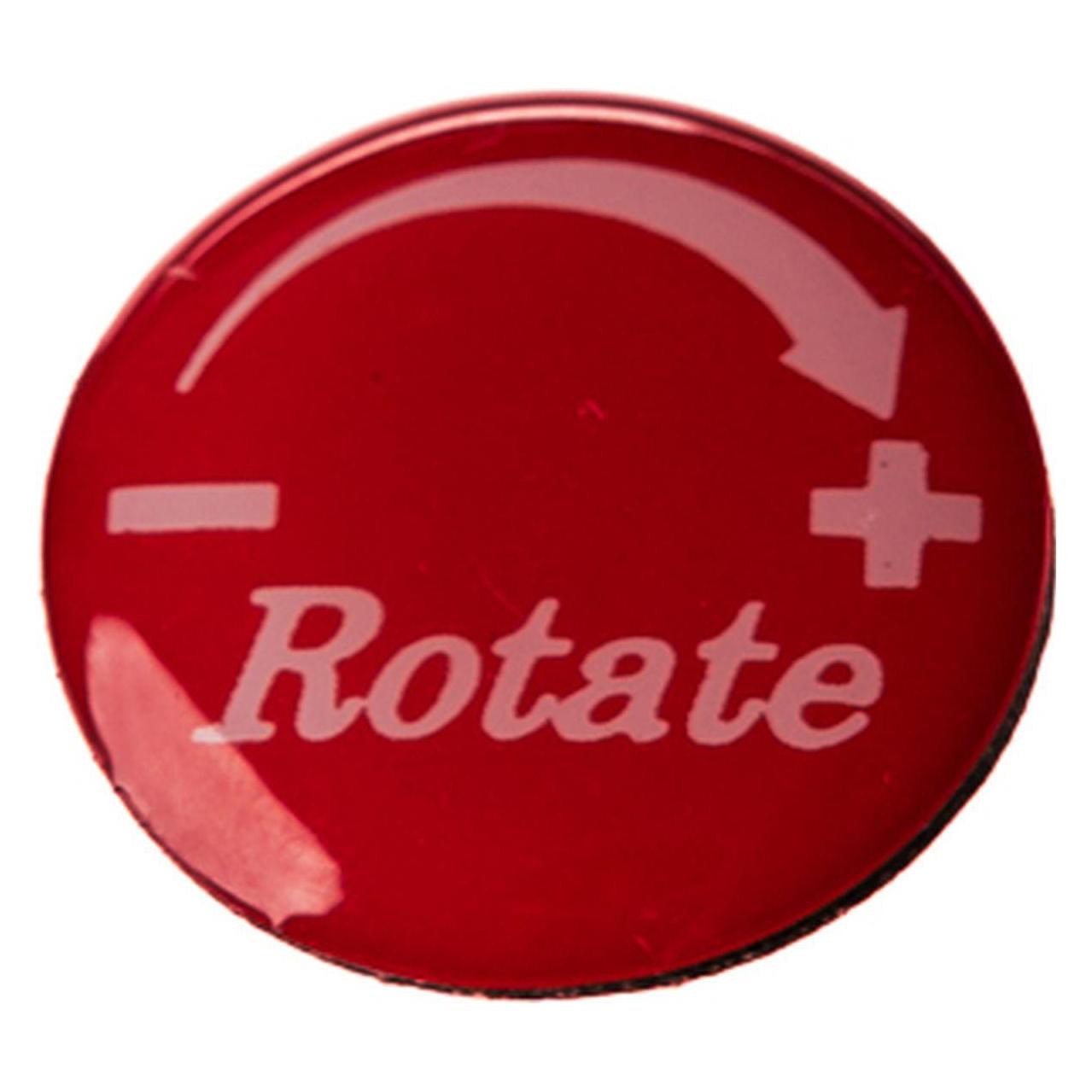 Fotopro Spare Part DV 2 Rotate Sticker Red (Blitzgerät Ersatzteile) (35326282)