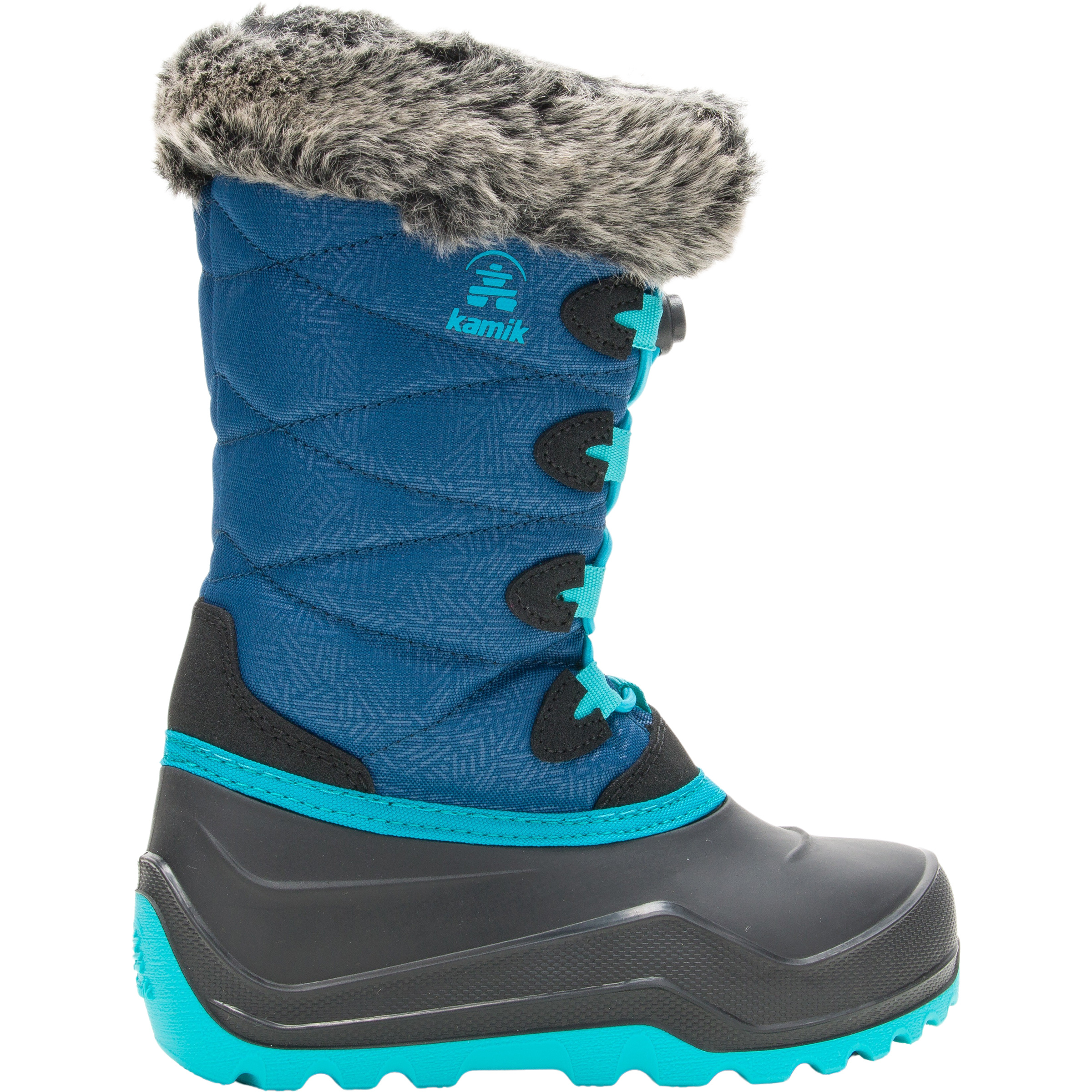 Kamik Snowangel Kinder Winterschuhe & Winterstiefel tuerkis Größe 31 Lifestyle Isolierend