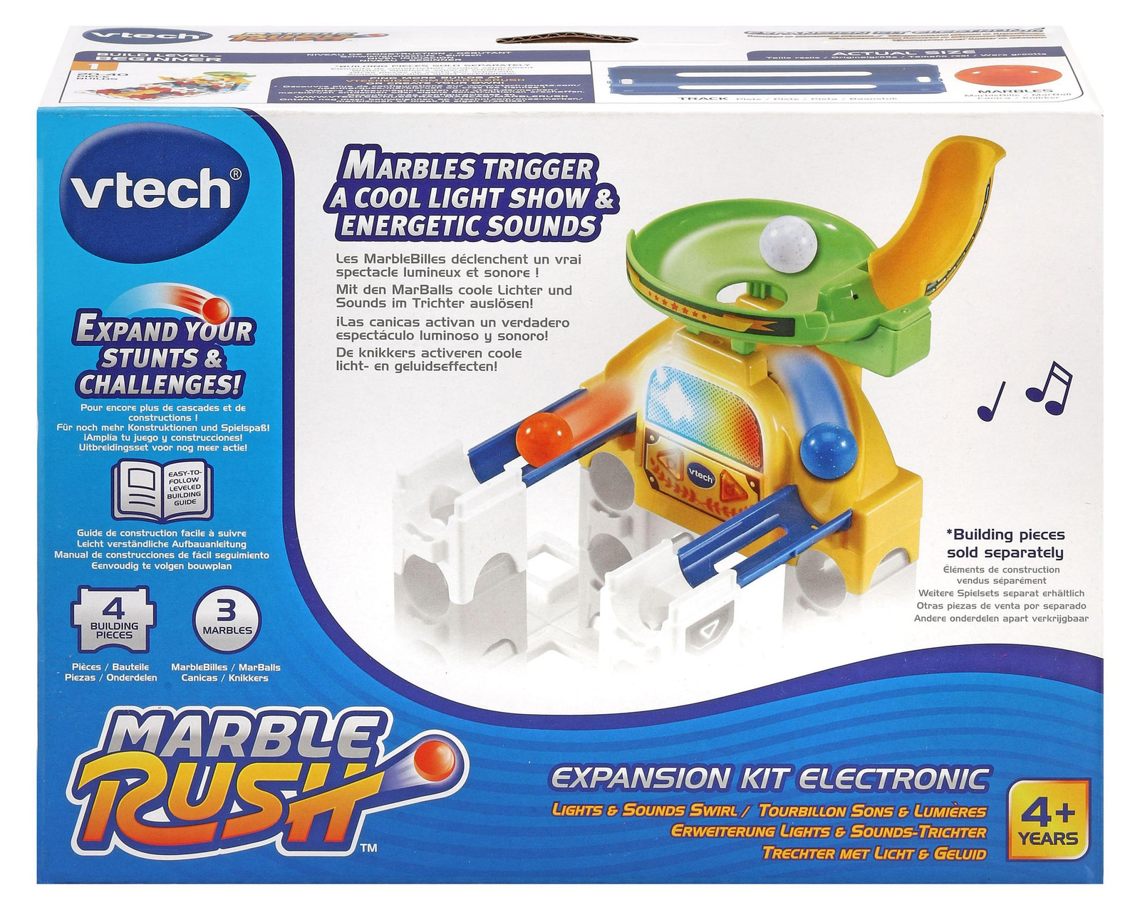 Vtech Marble Rush Uitbreiding Licht- en geluidstrichter
