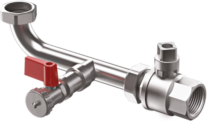 Reflex Ag Anschlussgruppe 9119205 1 1/4", mit gesicherter Absperrung