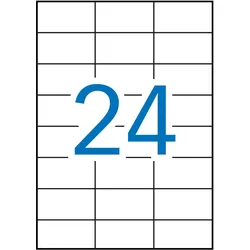 Apli, Etiketten, Etiketten weiss 70,0X37,0 500 Blatt