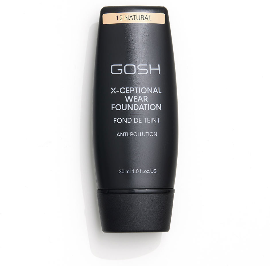 Gosh X-CEPTIONAL Wear Foundation long lasting makeup #12-natural