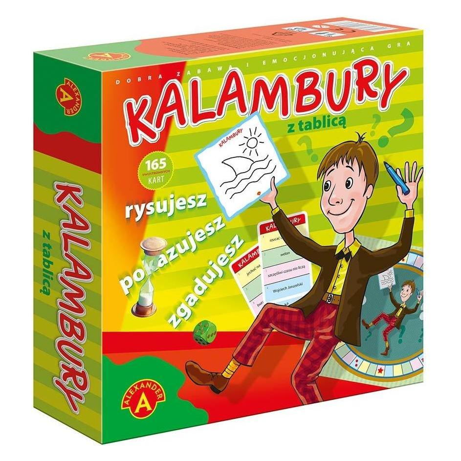 Alexander ALEX-Board-Wortspiele (Deutsch, Polnisch, 2 - 4 Spieler) (0758)