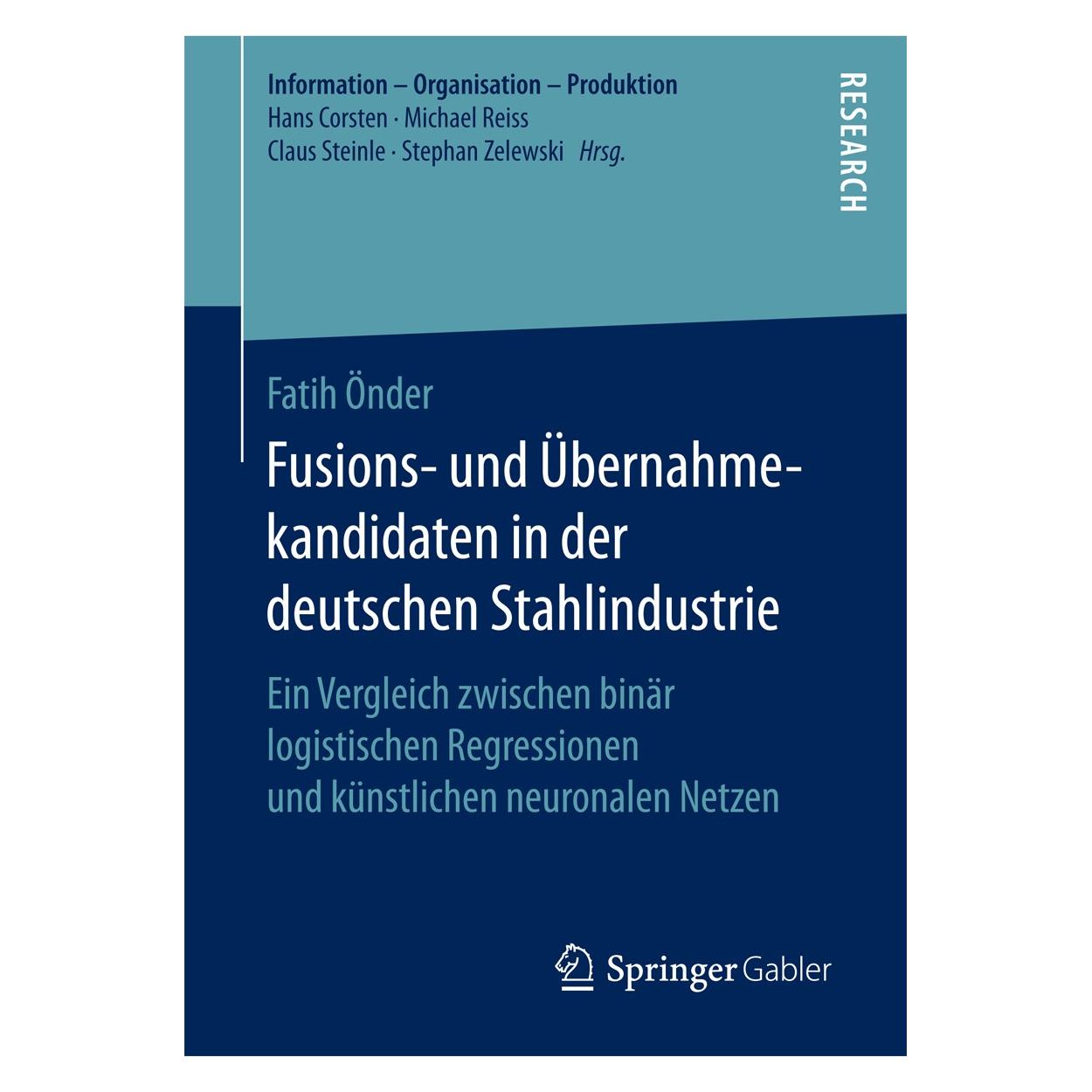 Springer Ãnder:Fusions- und Ãbernahmekandidaten (Deutsch, Hardcover, Fatih Önder) (9783658153731)