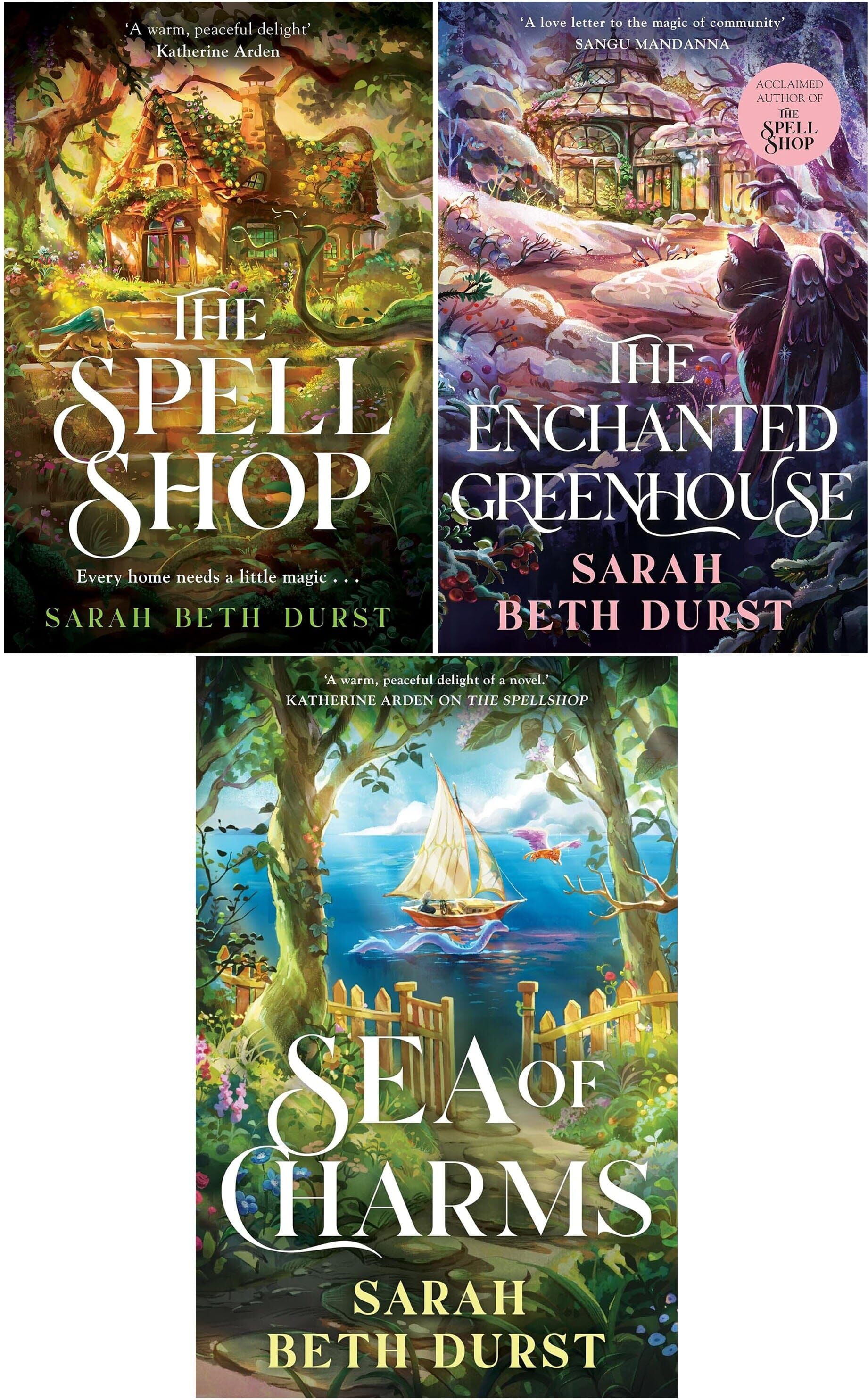 The Spellshop Series by Sarah Beth Durst 3 Books Collection Set - Fiction - Paperback/Hardback Pan Macmillan