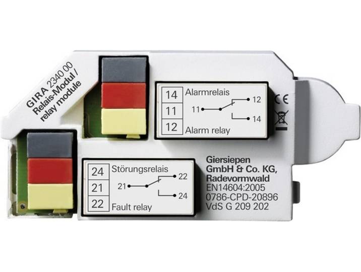 GIRA 234000. Stromaufnahme: 1 A. Produktfarbe: Weiß (234000)