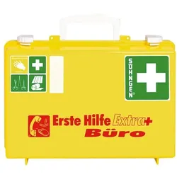 ALUDERM Erste Hilfe Koffer »extra+ BÜRO SN-CD« - nach überarbeiteter DIN 13157, 31x13x21 cm