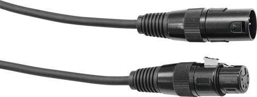 Eurolite DMX Verbindungskabel [1x XLR-Stecker 5 polig - 1x XLR-Stecker 5 polig] 10m