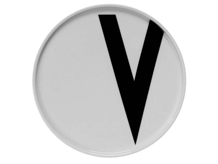 Design Letters Assiette Design Letters V