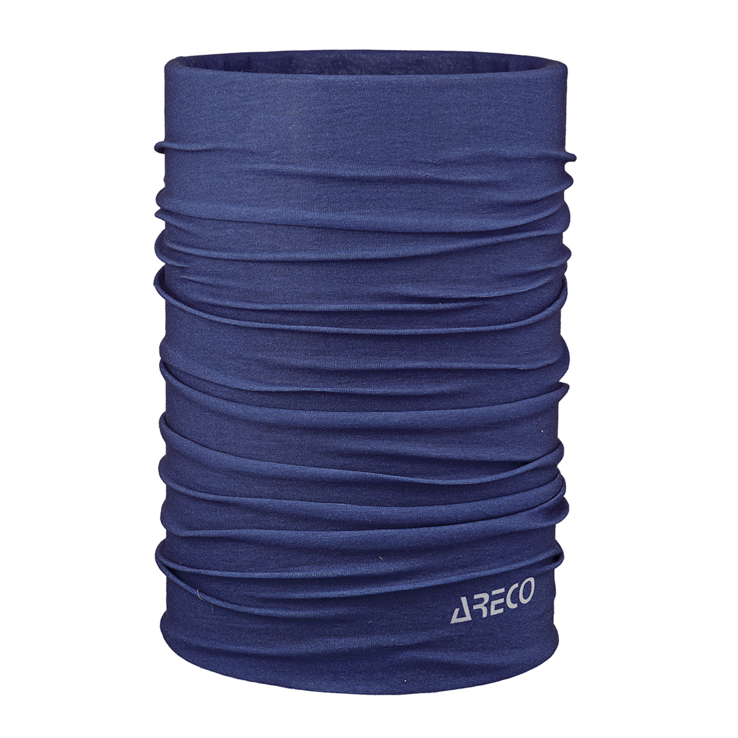 Areco Basic Multifunktion Schlauchtuch Schals & Multifunktionstücher blau Lifestyle Atmungsaktiv
