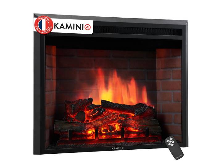 Cheminée électrique Kaminio Luca 76x58\,8 cm 1800 Watt