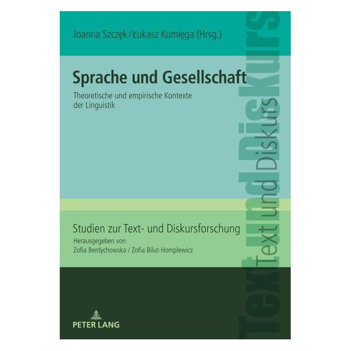 Peter Lang Sprache und Gesellschaft (Deutsch, 2020) (67840064)