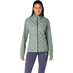ASICS Damen Jacke ROAD WINTER JACKET, Größe S in Grau Grau