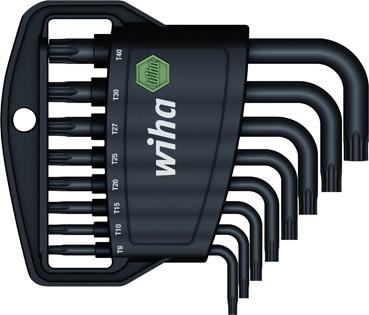 Winkelschraubendreher-Satz Wiha im Handhalter 8-teilig T9-T40