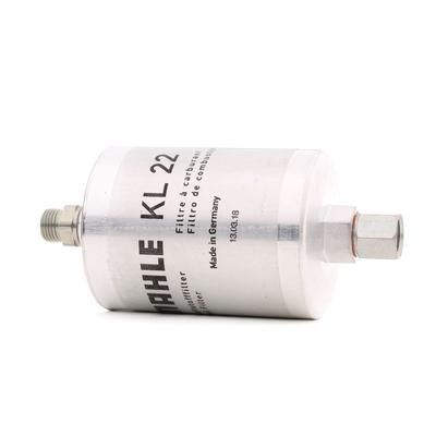 MAHLE Kraftstofffilter PORSCHE KL 22 92811014705,77638539 Leitungsfilter,Spritfilter