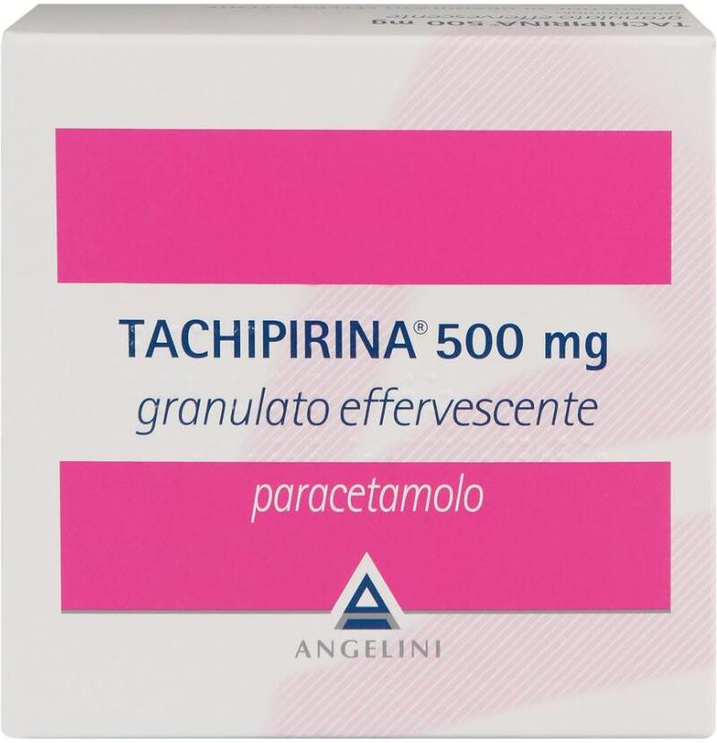ANGELINI (A.C.R.A.F.) SpA Tachipirina 500 mg Granulato Effervescente, 20 bustine