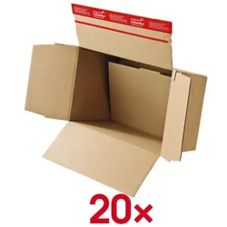 Colompac Faltschachtel »ColomPac®« 20 Stück braun