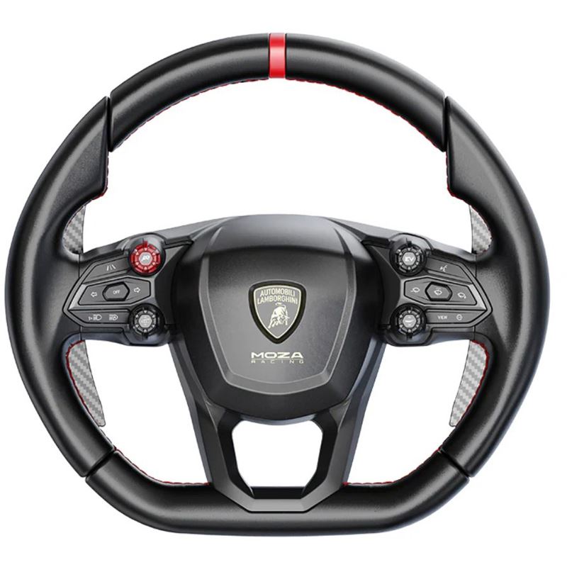 Moza Lamborghini Racing REVUELTO Simracing Steering Wheel