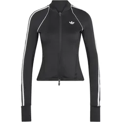 adidas Originals Sport Midlay Trainingsjacke Damen | Gr. L | schwarz - schwarz