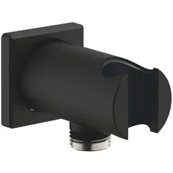 Grohe, Duschgleitstange + Brausehalter, Rainshower Brauseanschlussbogen Wandmontage Phantom Black
