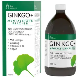 doc nature's GINKGO+ - Mentalstark Elixier