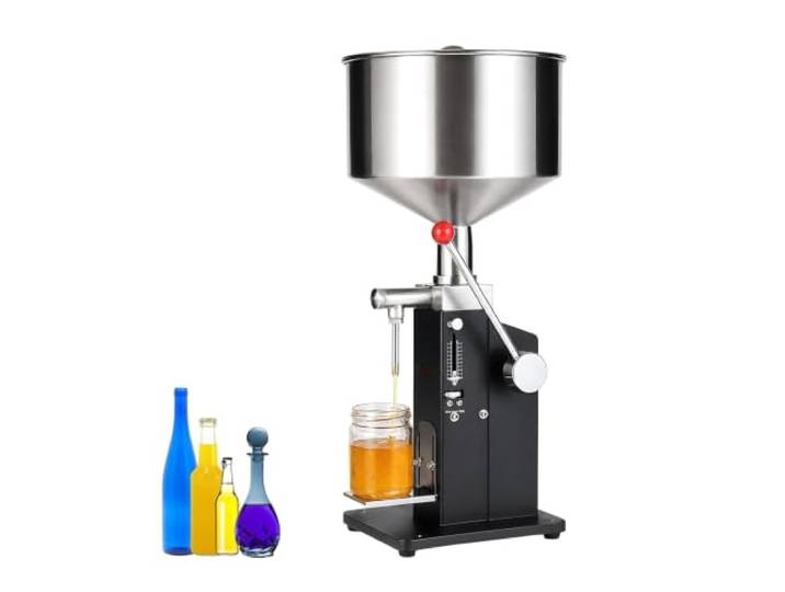 Trichter Inox Tropffrei Abfuellwerkzeug Flasche Pro Inklusive angepasster Dusen mit verstellbarer Plattform; verhindert wirksam Uberlaufen bei diversen Hohen(10-100ml)