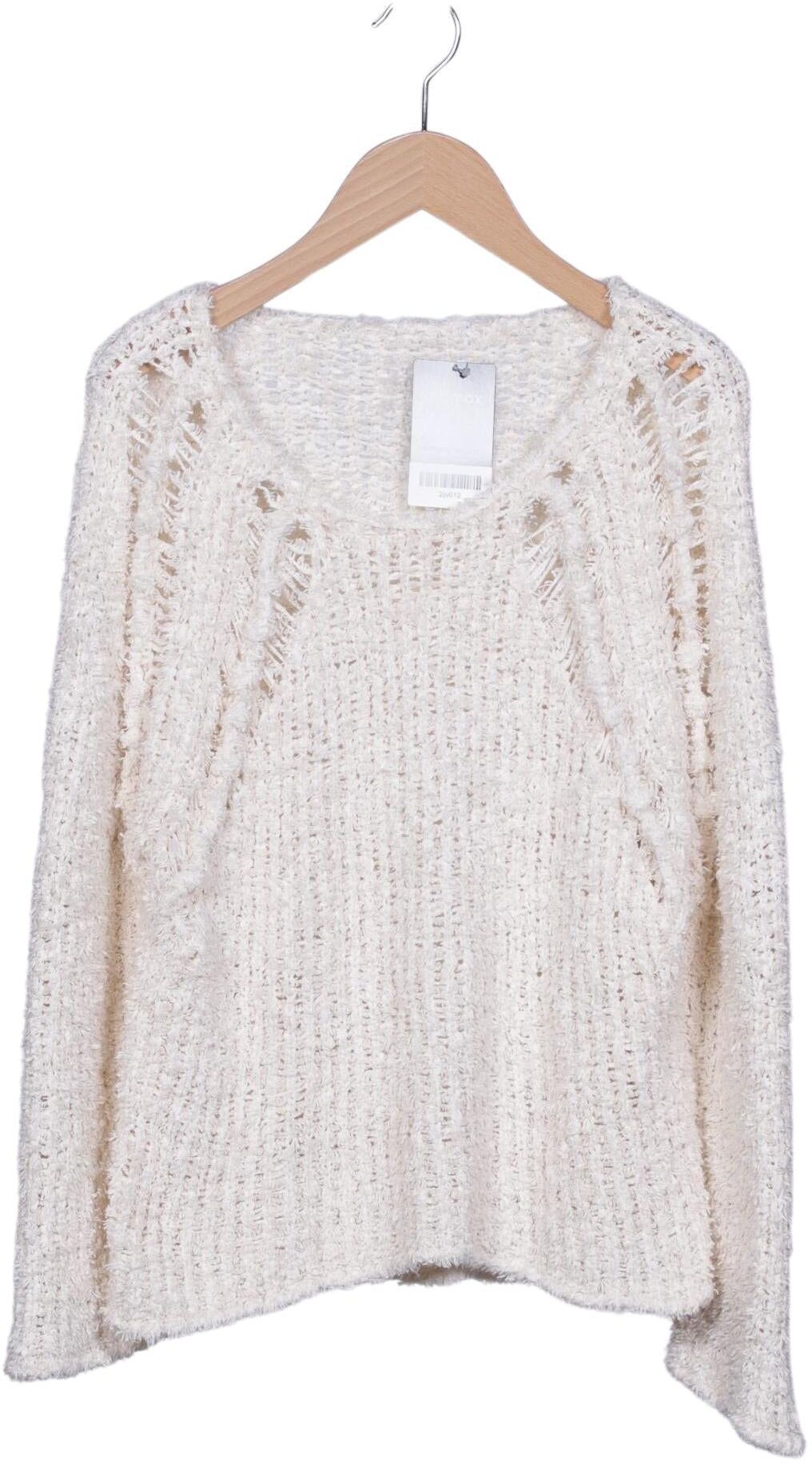 Iro Damen Pullover, Cremeweiß, Gr. S, Synthetik / Baumwolle - Second Hand