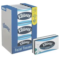 Kleenex 12x Kosmetiktücherbox »Original« 3-lagig à 72 Tücher - 864 Tücher gesamt weiß