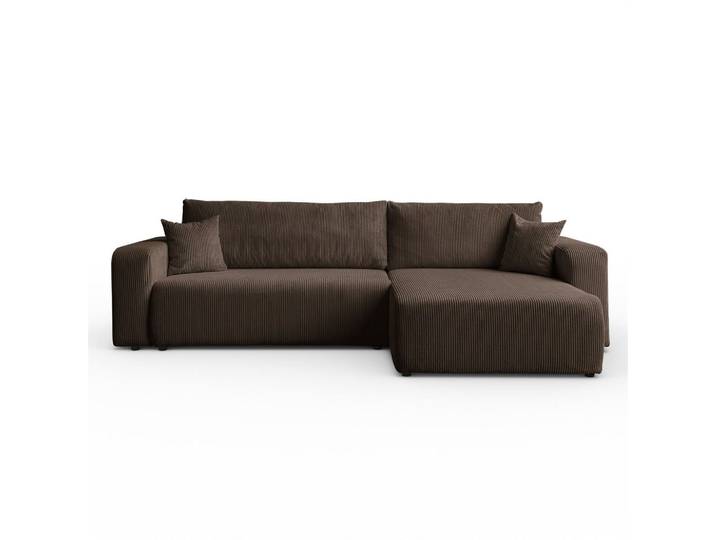 ECKSOFA Gepolstertes PRESTIGE XL mit Schlaffunktion und Bettkasten, Poso 06
