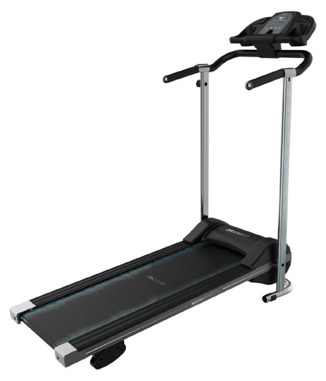 Cecotec Drumfit Wayhome 800 Prometeo, 120 kg, 1 km/h, 10 km/h, Kalorien, Distanz, Pulse rate, Geschwindigkeit, Zeit, Schwarz, LCD