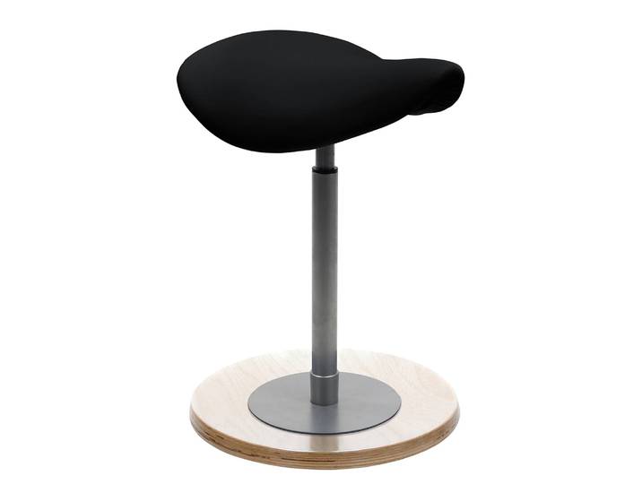 Tabouret de bureau 1167 II 42 x 82 x 41cm Noir/Noir