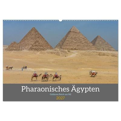 Pharaonisches Ägypten (Wandkalender 2027 DIN A2 quer), CALVENDO Monatskalender