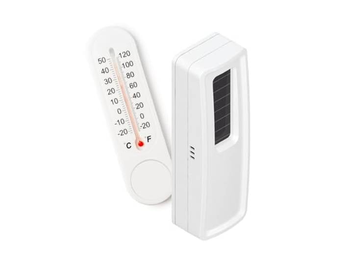 NodOn - EnOcean Capteur de Température Sans Pile Sans Fil Capteur Temperature Facile à Installer - Discret\, Pile Optionnelle - Compatible avec Jeedom\, eedomus\, MyUbiwizz