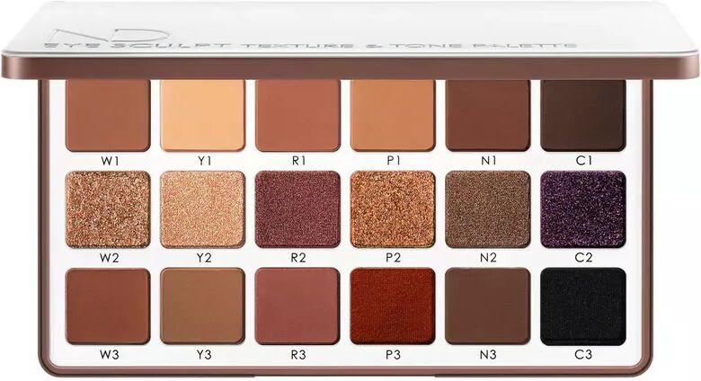 NATASHA DENONA - Eye Sculpt Texture and Tone Palette – Midi+ Lidschattenpalette, 21.4  g, Dramatic