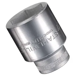 STAHLWILLE 52 Steckschlüsseleinsatz Nuss 28mm Antrieb 12,5mm (1/2") - 03030028