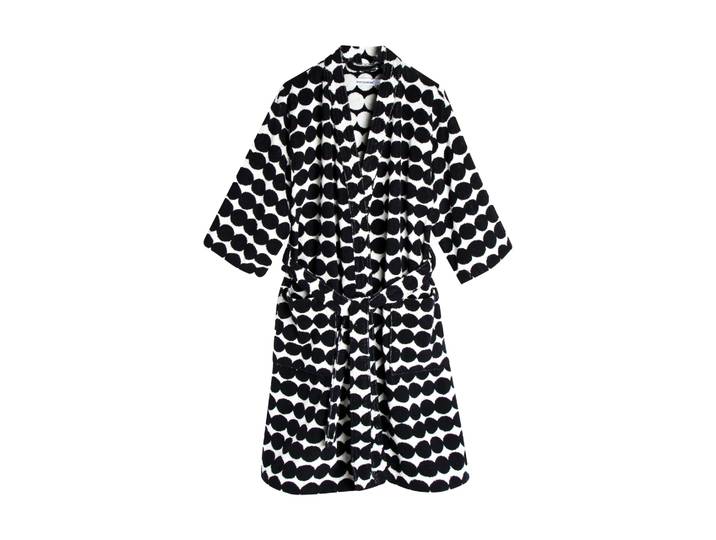 Marimekko Räsymatto badjas Zwart, M