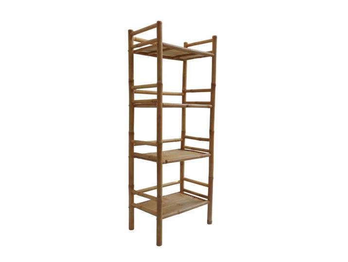 Etagère en bambou 4 niveaux 144cm