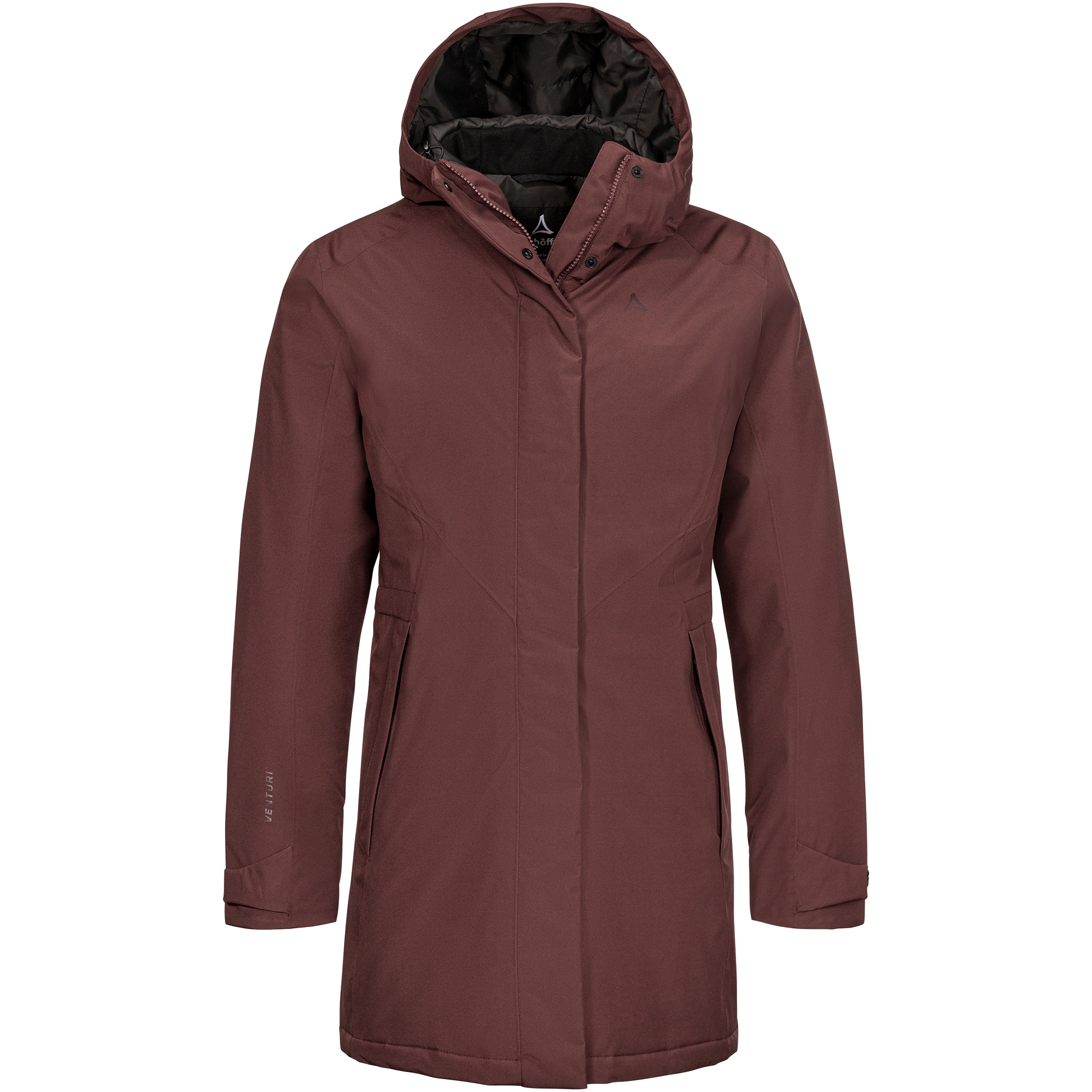 Schöffel Style Froda Parka Damen Winterjacke rot Größe L Lifestyle Isolierend Wasserabweisend