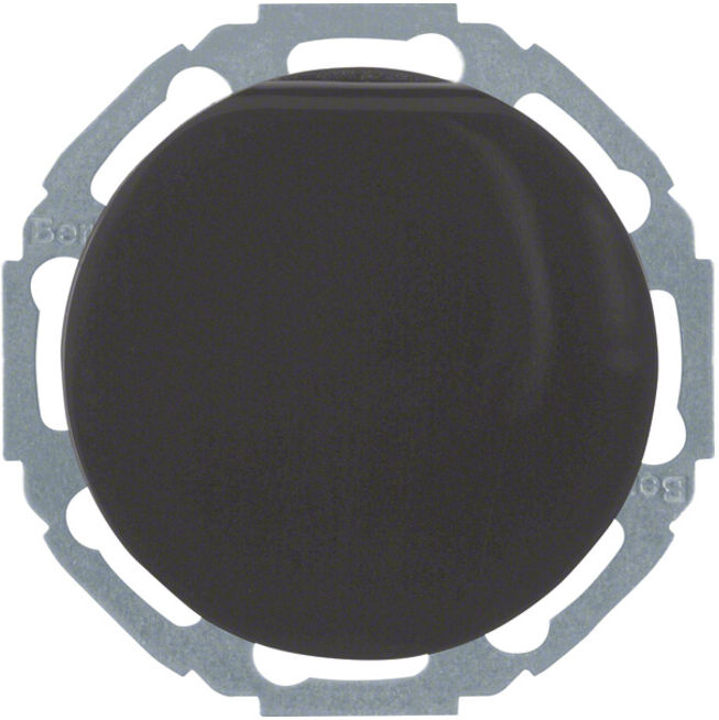 Berker Prise SCHUKO sw/gl avec couvercle rabattable 47442045 (47442045)