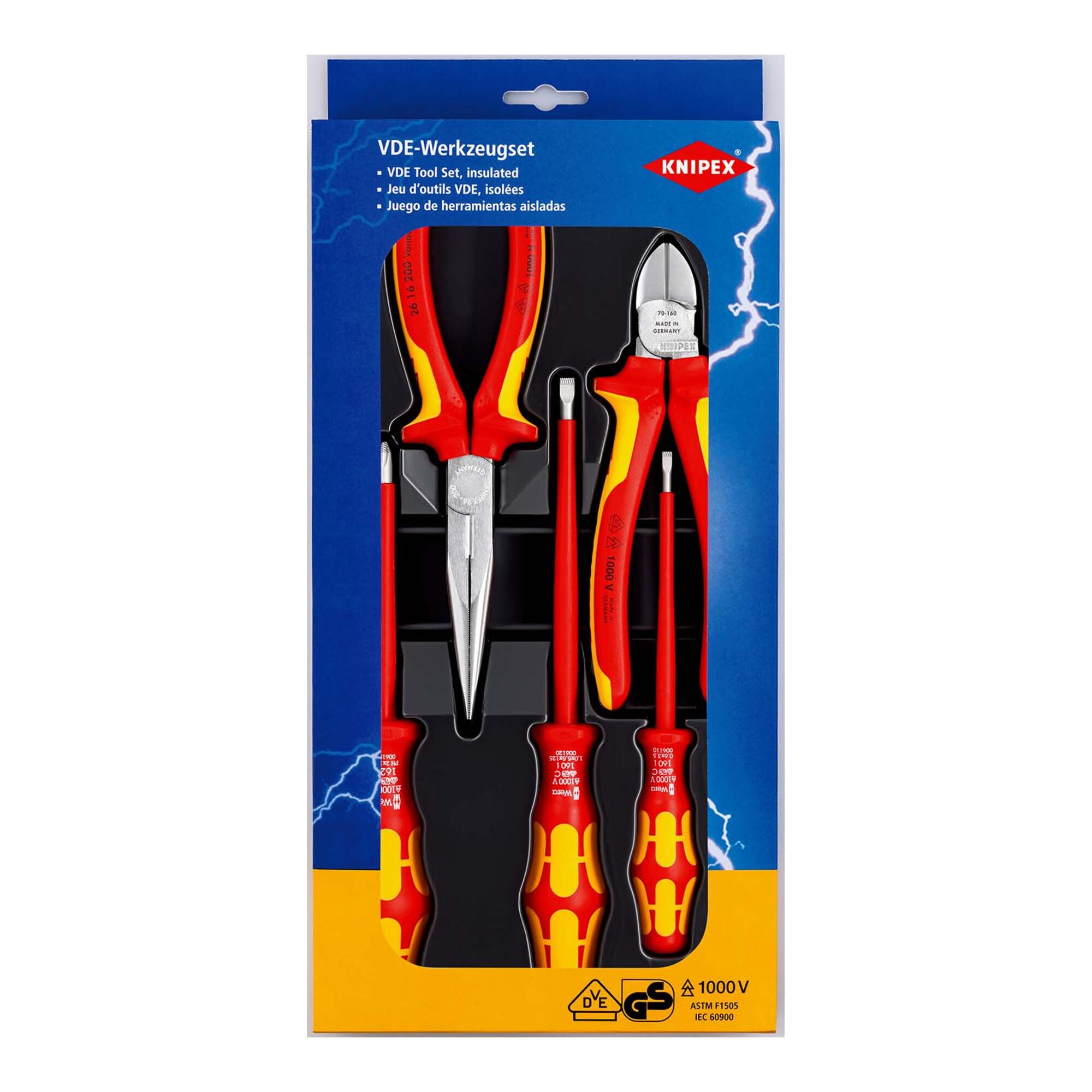 KNIPEX 00 20 13 VDE-Werkzeugsatz 5-teilig )