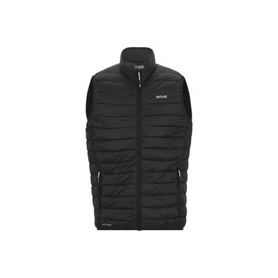Fleeceweste REGATTA "Hillpack II", Herren, Gr. XXL, schwarz, Obermaterial: 100% Polyester PES., Westen Fleeceweste
