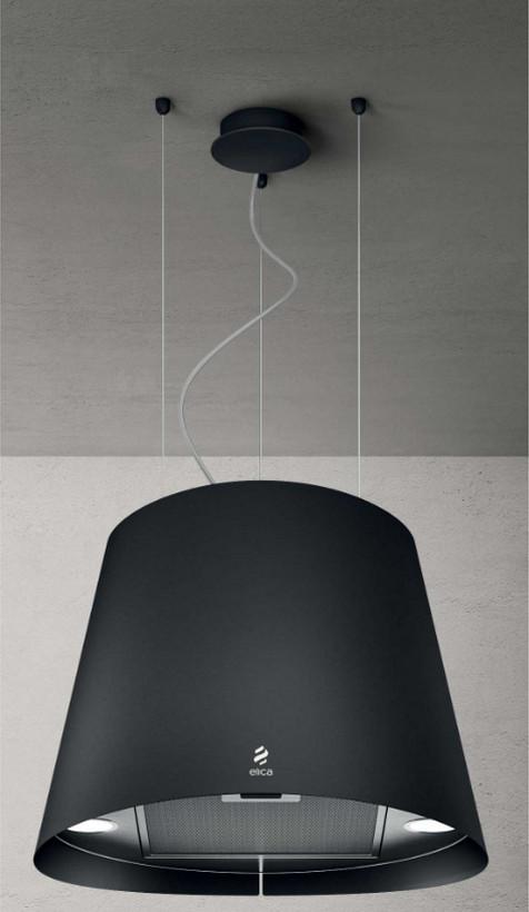 Dekorative inselhaube 49cm 375m3/h schwarz Elica PRF0071970D