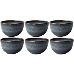 Villeroy & Boch, Serviergeschirr, Snackschale Lave 10 cm, 6 Stück, Grau